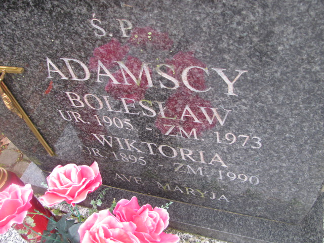 Wiktoria ADAMSKA 1895 Ełk - Grobonet - Wyszukiwarka osób pochowanych