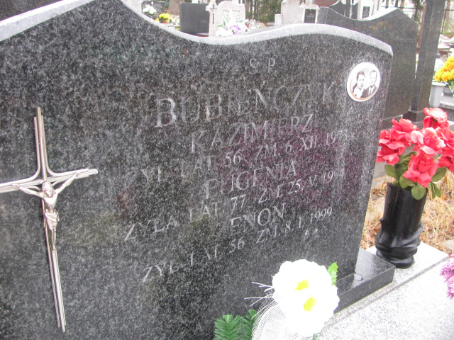 Zenon BUBIEŃCZYK 1943 Ełk - Grobonet - Wyszukiwarka osób pochowanych