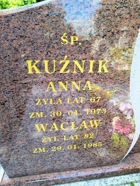 Wacław KUŹNIK 1903 Ełk - Grobonet - Wyszukiwarka osób pochowanych