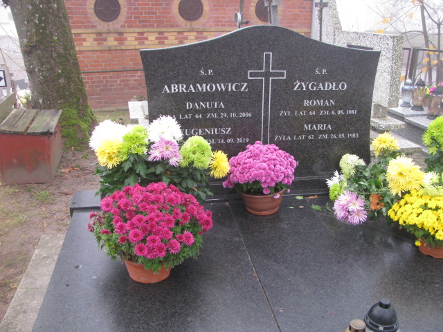 Grób EUGENIUSZ ABRAMOWICZ
