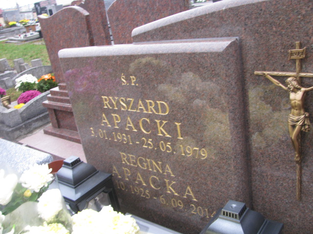 Ryszard APACKI 1931 Ełk - Grobonet - Wyszukiwarka osób pochowanych