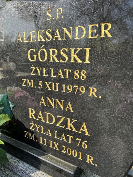 Anna RADZKA 1925 Ełk - Grobonet - Wyszukiwarka osób pochowanych