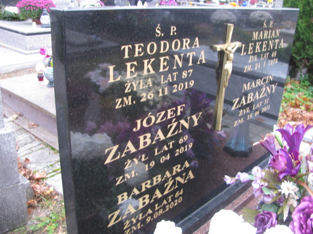 Józef ZABAŹNY 1949 Ełk - Grobonet - Wyszukiwarka osób pochowanych