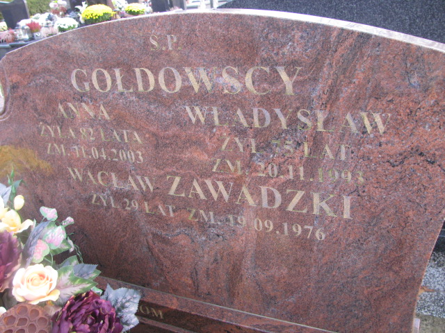 Wacław ZAWADZKI 1947 Ełk - Grobonet - Wyszukiwarka osób pochowanych