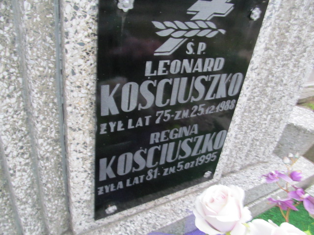 Regina KOŚCIUSZKO 1914 Ełk - Grobonet - Wyszukiwarka osób pochowanych