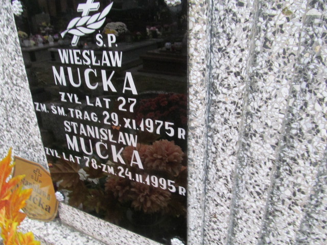 Wiesław Mućka 1948 Ełk - Grobonet - Wyszukiwarka osób pochowanych