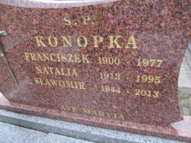 Natalia KONOPKA 1913 Ełk - Grobonet - Wyszukiwarka osób pochowanych