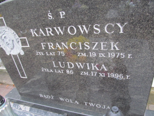 Franciszek KARWOWSKI 1900 Ełk - Grobonet - Wyszukiwarka osób pochowanych