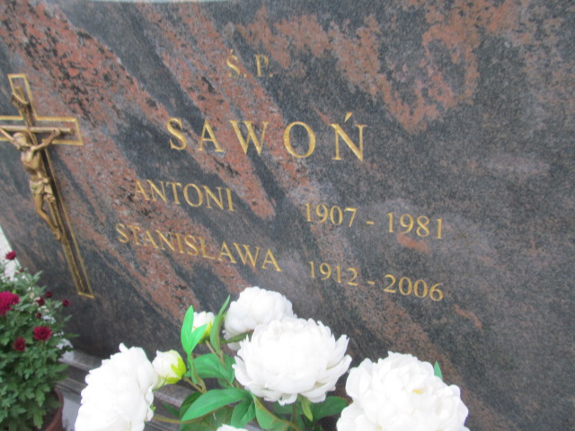 Stanisława SAWOŃ 1912 Ełk - Grobonet - Wyszukiwarka osób pochowanych