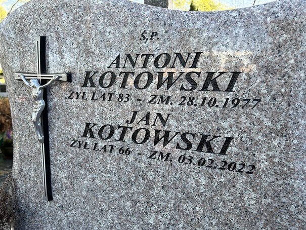 Antoni Kotowski 1895 Ełk - Grobonet - Wyszukiwarka osób pochowanych