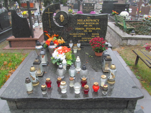 Grób PIOTR MILANOWSKI