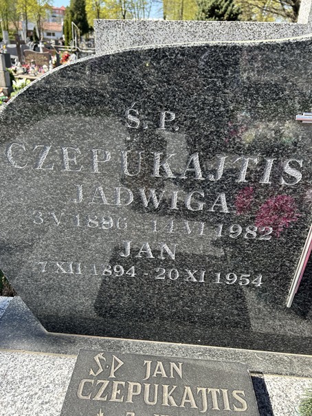 Jan CZEPUKAJTIS 1894 Ełk - Grobonet - Wyszukiwarka osób pochowanych