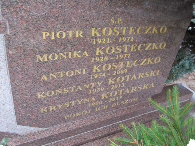Monika Kosteczko 1920 Ełk - Grobonet - Wyszukiwarka osób pochowanych