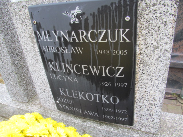 Mirosław Młynarczuk 1948 Ełk - Grobonet - Wyszukiwarka osób pochowanych