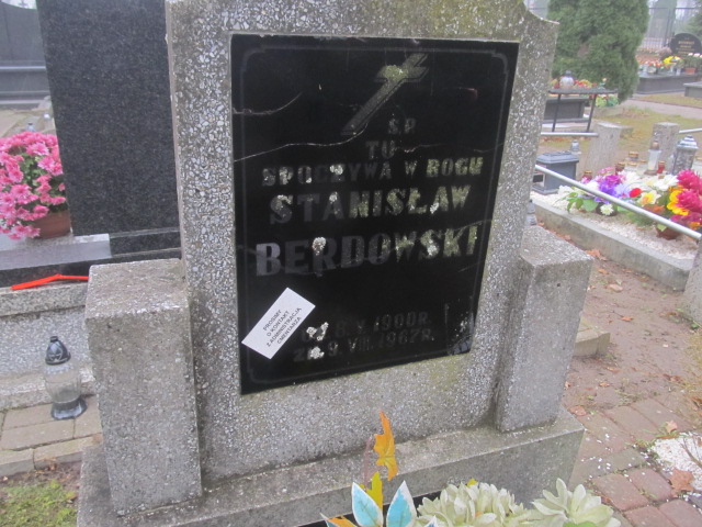 Stanisław Berdowski 1900 Ełk - Grobonet - Wyszukiwarka osób pochowanych