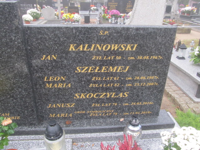 Jan Kalinowski 1917 Ełk - Grobonet - Wyszukiwarka osób pochowanych