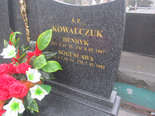 Henryk Kowalczuk 1931 Ełk - Grobonet - Wyszukiwarka osób pochowanych