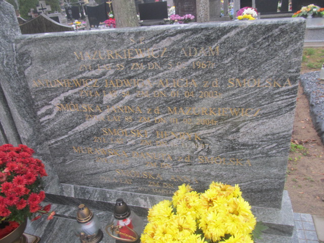 Jadwiga ANTONIEWICZ 1949 Ełk - Grobonet - Wyszukiwarka osób pochowanych