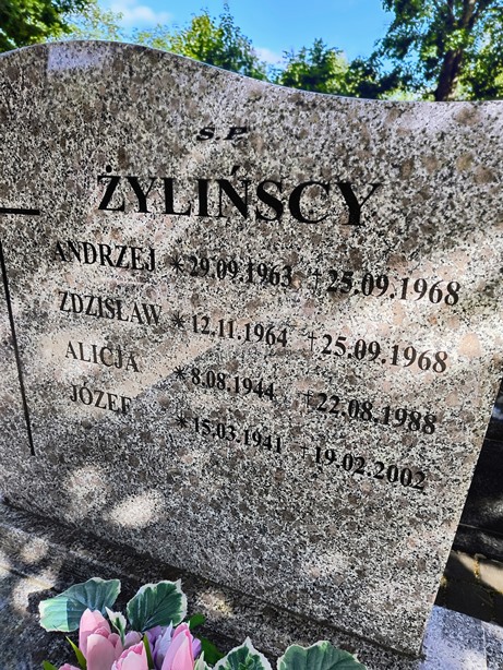 Andrzej Żyliński 1963 Ełk - Grobonet - Wyszukiwarka osób pochowanych