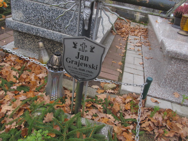 Jan GRAJEWSKI 1968 Ełk - Grobonet - Wyszukiwarka osób pochowanych
