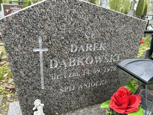 Dariusz Dąbrowski 1978 Ełk - Grobonet - Wyszukiwarka osób pochowanych