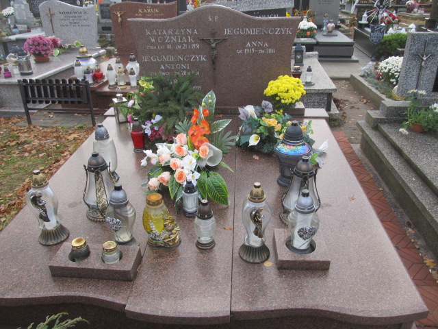 Grób ANNA JEGUMIEŃCZYK