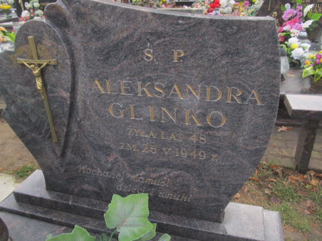 Aleksandra GLINKO Ełk - Grobonet - Wyszukiwarka osób pochowanych