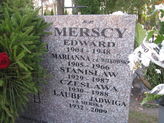 Marianna Merska 1905 Ełk - Grobonet - Wyszukiwarka osób pochowanych