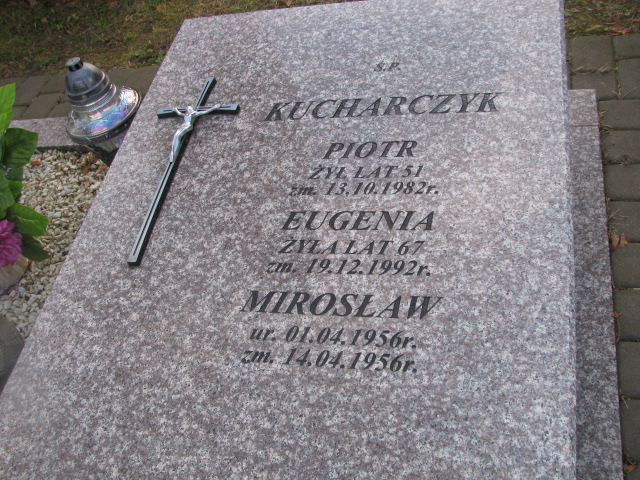 Mirosław KUCHARCZYK 1956 Ełk - Grobonet - Wyszukiwarka osób pochowanych