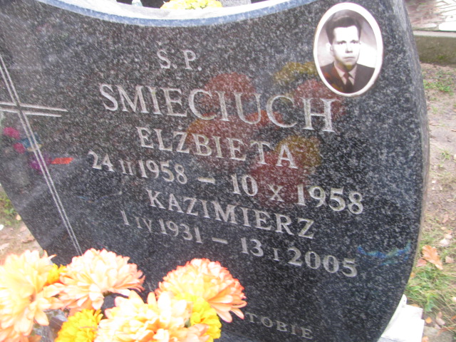 Kazimierz Śmieciuch 1931 Ełk - Grobonet - Wyszukiwarka osób pochowanych