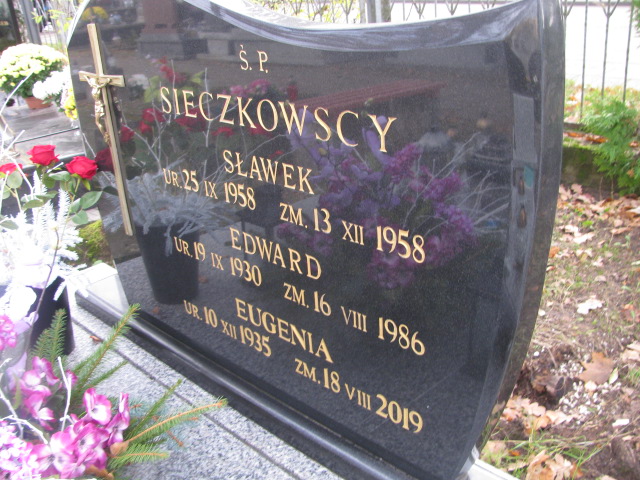 Edward SIECZKOWSKI 1930 Ełk - Grobonet - Wyszukiwarka osób pochowanych