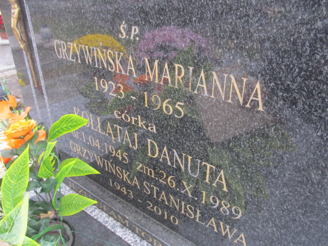 Danuta KOŁŁĄTAJ 1945 Ełk - Grobonet - Wyszukiwarka osób pochowanych