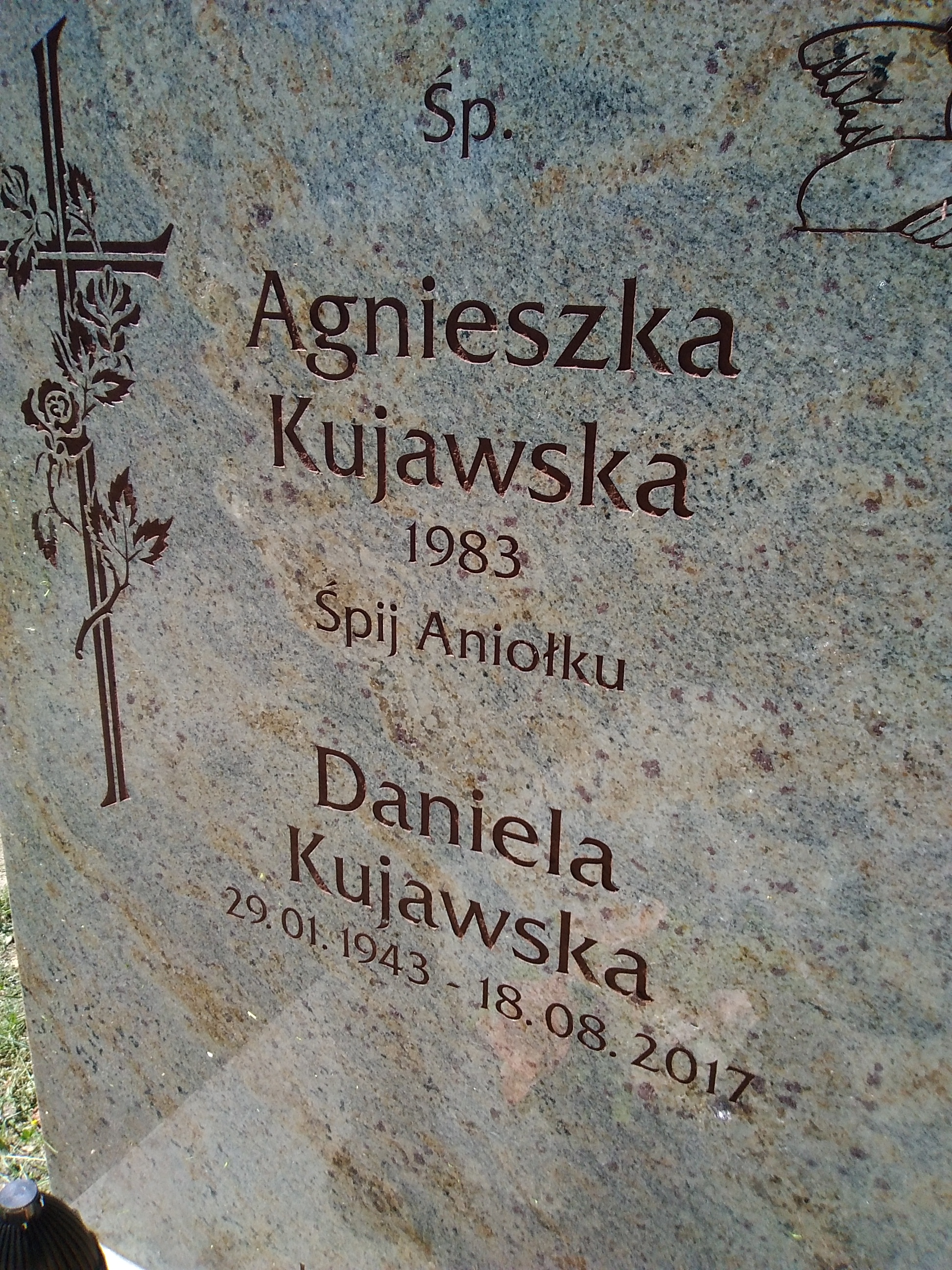 Daniela KUJAWSKA 1943 Ełk - Grobonet - Wyszukiwarka osób pochowanych