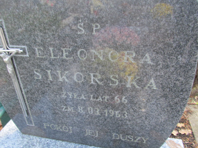 Eleonora Sikorska 1897 Ełk - Grobonet - Wyszukiwarka osób pochowanych