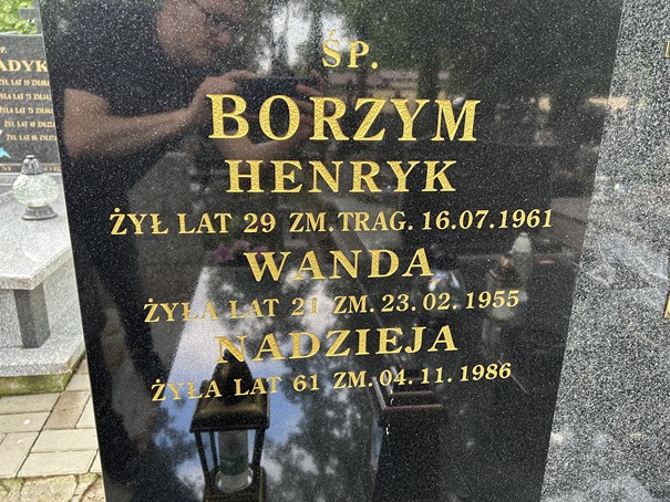 Nadzieja BORZYM 1925 Ełk - Grobonet - Wyszukiwarka osób pochowanych