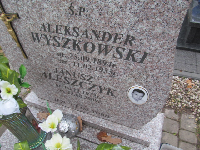 Aleksander WYSZKOWSKI 1894 Ełk - Grobonet - Wyszukiwarka osób pochowanych