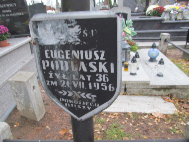 Eugeniusz PODLASKI Ełk - Grobonet - Wyszukiwarka osób pochowanych