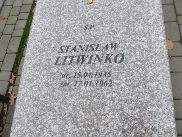 Stanisław Litwinko 1935 Ełk - Grobonet - Wyszukiwarka osób pochowanych