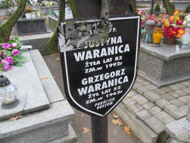 Grzegorz Waranica 1909 Ełk - Grobonet - Wyszukiwarka osób pochowanych