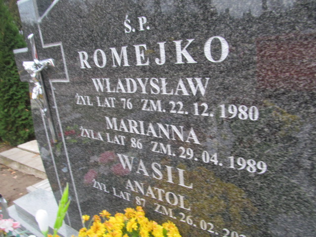 Anatol WASIL 1933 Ełk - Grobonet - Wyszukiwarka osób pochowanych