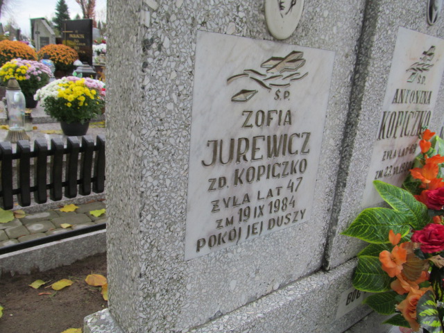 Zofia JUREWICZ 1937 Ełk - Grobonet - Wyszukiwarka osób pochowanych