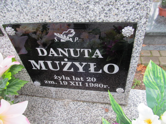 Danuta MUŻYŁO 1960 Ełk - Grobonet - Wyszukiwarka osób pochowanych