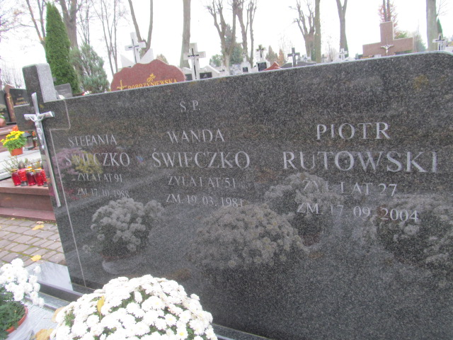 Piotr RUTOWSKI 1977 Ełk - Grobonet - Wyszukiwarka osób pochowanych