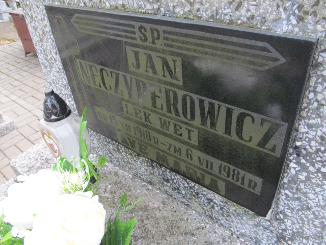 Jan NECZYPEROWICZ 1910 Ełk - Grobonet - Wyszukiwarka osób pochowanych