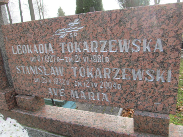 Stanisław TOKARZEWSKI 1922 Ełk - Grobonet - Wyszukiwarka osób pochowanych