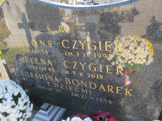 Alfons CZYGIER 1934 Ełk - Grobonet - Wyszukiwarka osób pochowanych