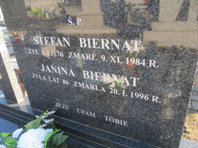 Stefan BIERNAT 1907 Ełk - Grobonet - Wyszukiwarka osób pochowanych