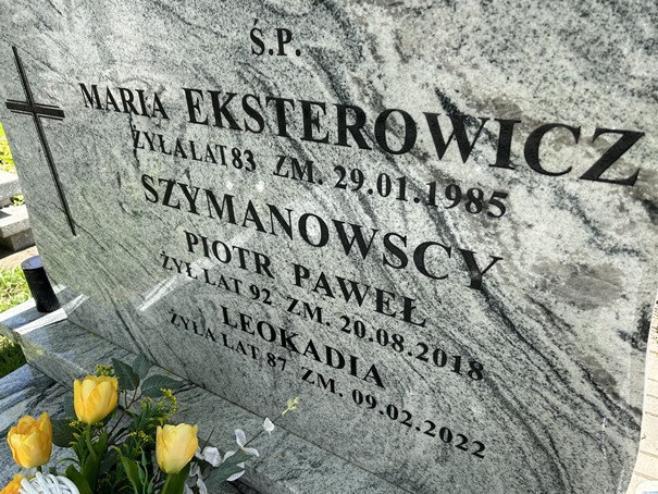 Maria EKSTEROWICZ 1902 Ełk - Grobonet - Wyszukiwarka osób pochowanych