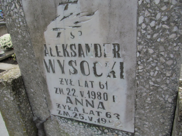 Anna WYSOCKA 1929 Ełk - Grobonet - Wyszukiwarka osób pochowanych