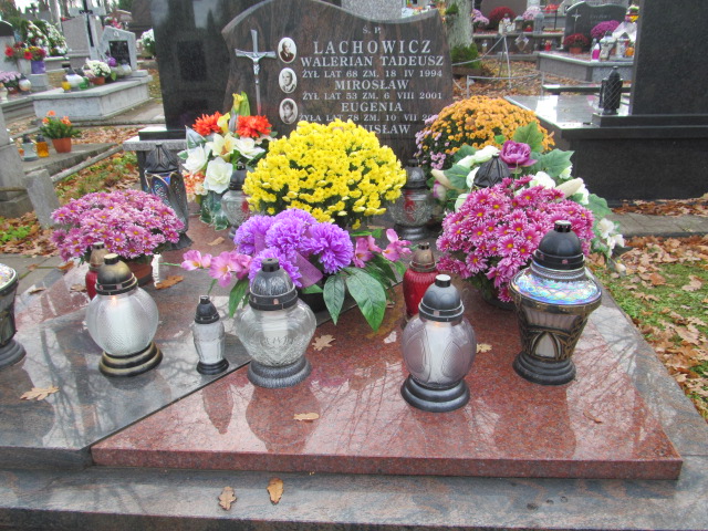 Grób WALERIAN LACHOWICZ